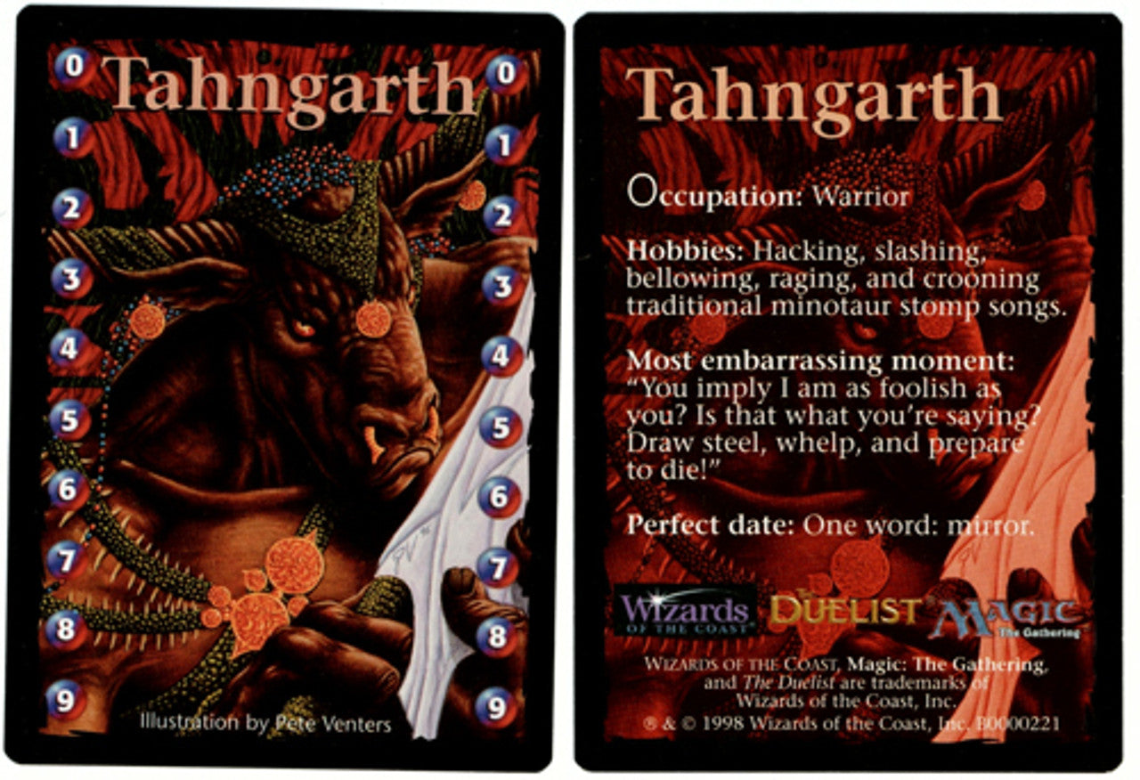 Tahngarth Life Counter Token [Media Promos] | Good Games Modbury