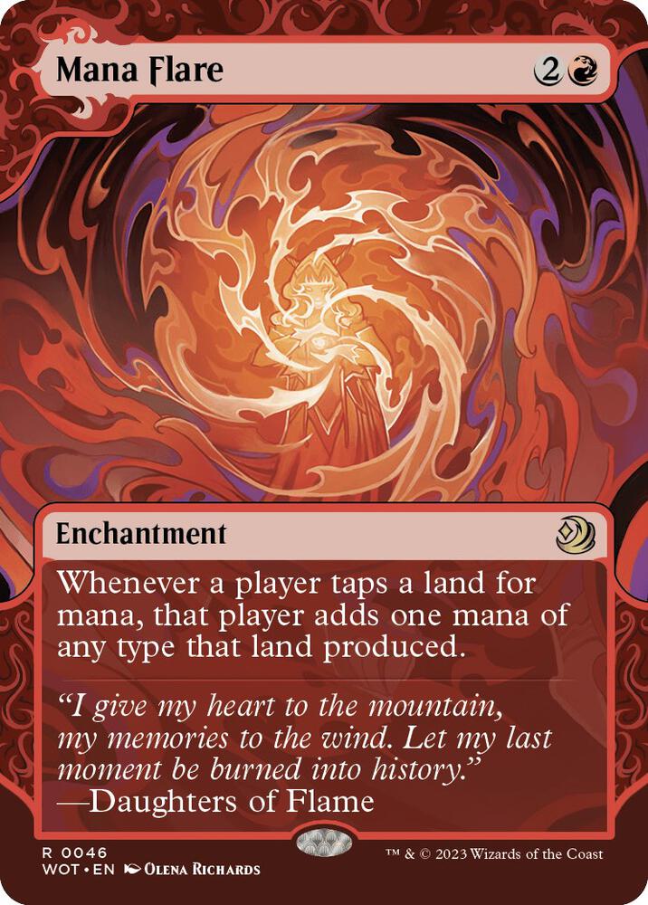Mana Flare 46/63 (Wilds of Eldraine: Enchanting Tales)  - Showcase Foil | Good Games Modbury
