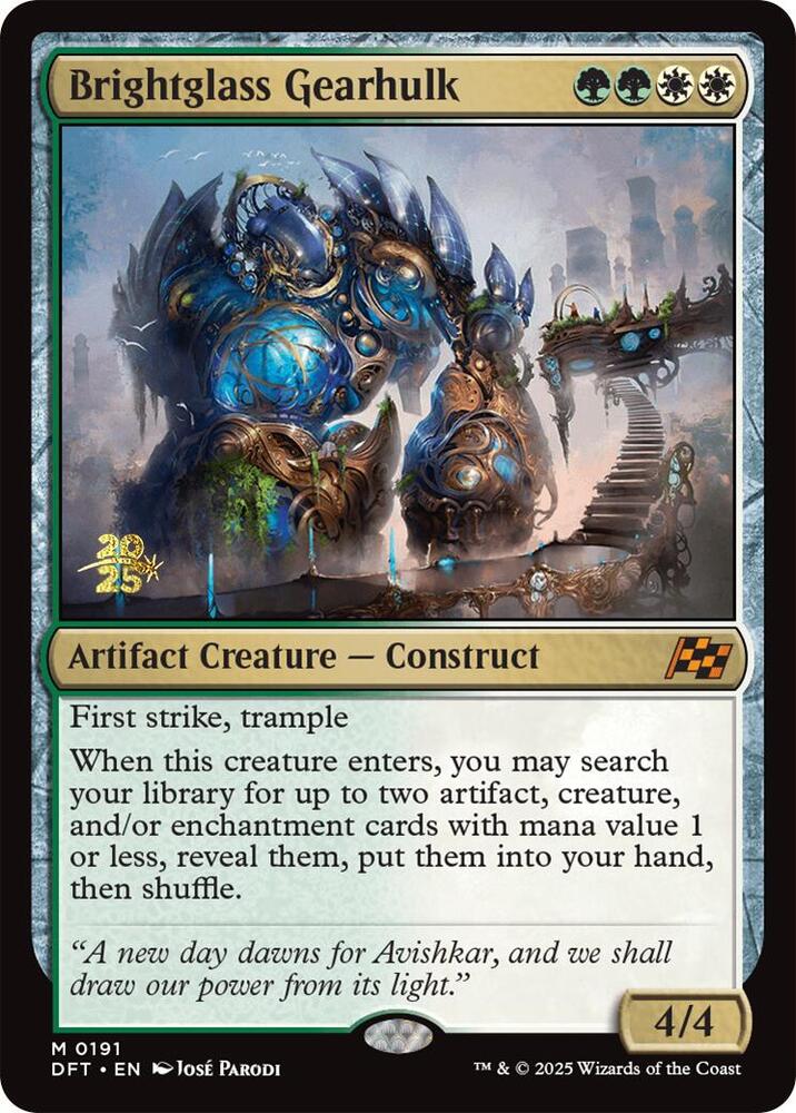 Brightglass Gearhulk 191s/160 (Prerelease Cards)  - Foil | Good Games Modbury