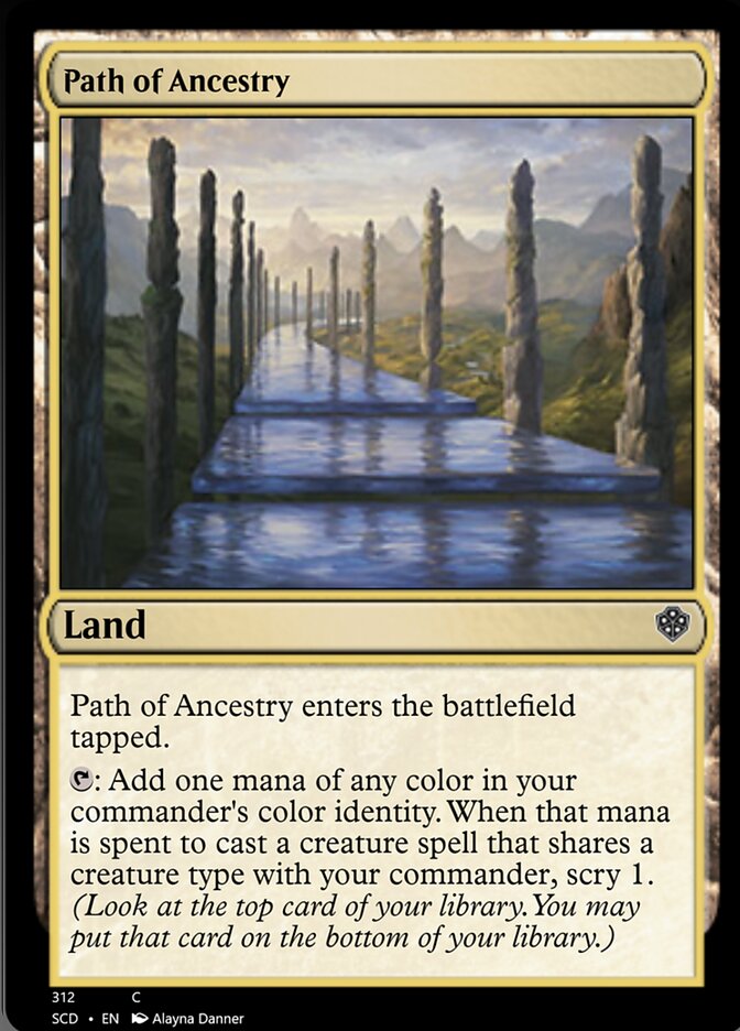 Path of Ancestry [Starter Commander Decks] | Good Games Modbury