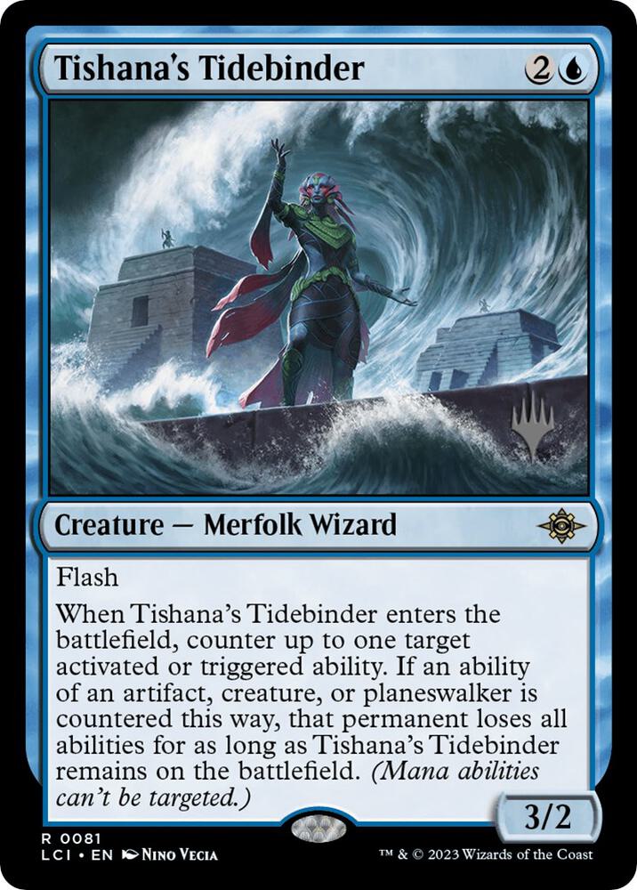Tishanas Tidebinder 81p/138 (Promo Pack: The Lost Caverns of Ixalan)  - Foil | Good Games Modbury