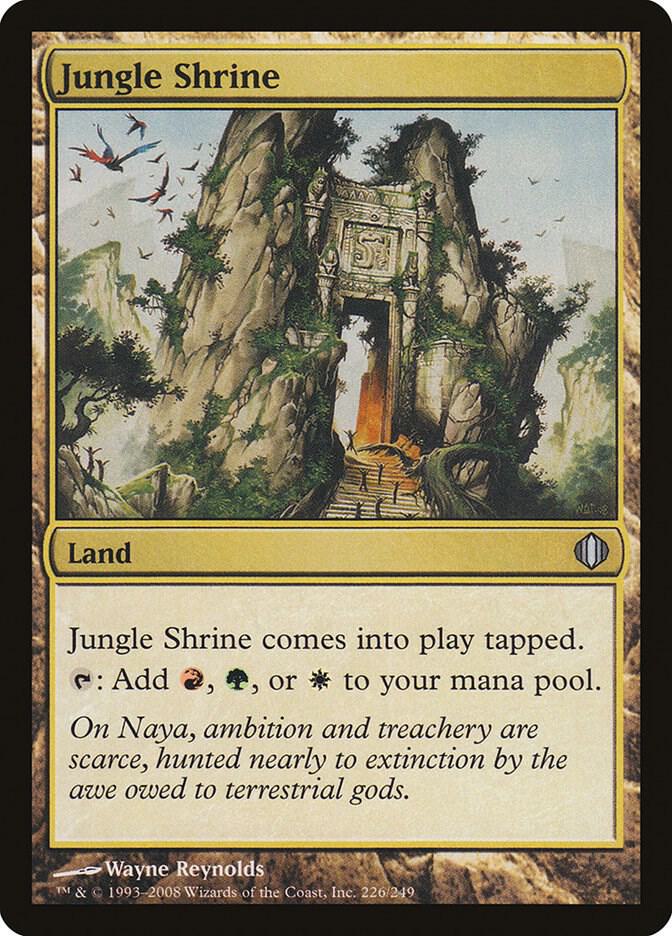 Jungle Shrine 226/249 (Shards of Alara)  - Foil | Good Games Modbury