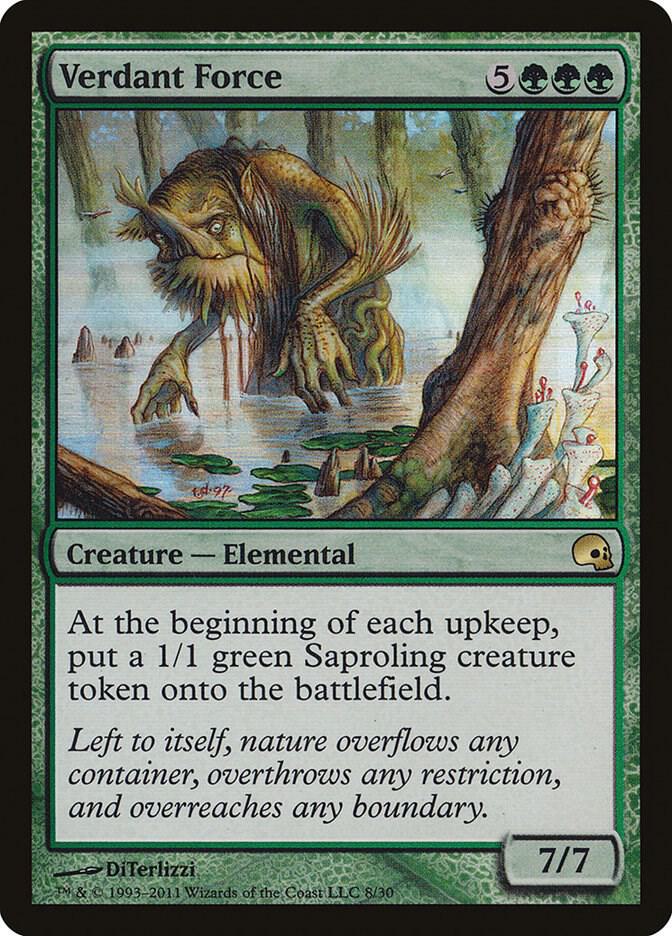 Verdant Force 8/50 (Premium Deck Series: Graveborn)  - Foil | Good Games Modbury