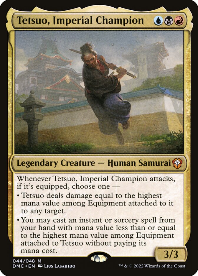 Tetsuo, Imperial Champion 44/50 (Commander: Dominaria United)  | Good Games Modbury