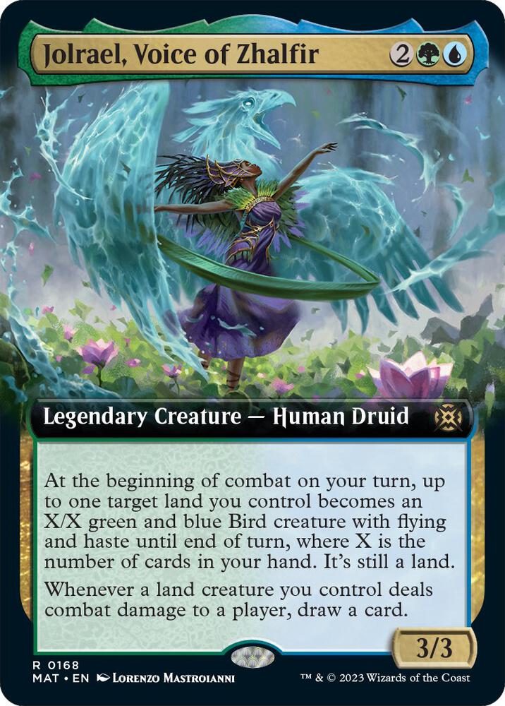 Jolrael, Voice of Zhalfir 168/50 (March of the Machine: The Aftermath)  - Extended Art Foil | Good Games Modbury