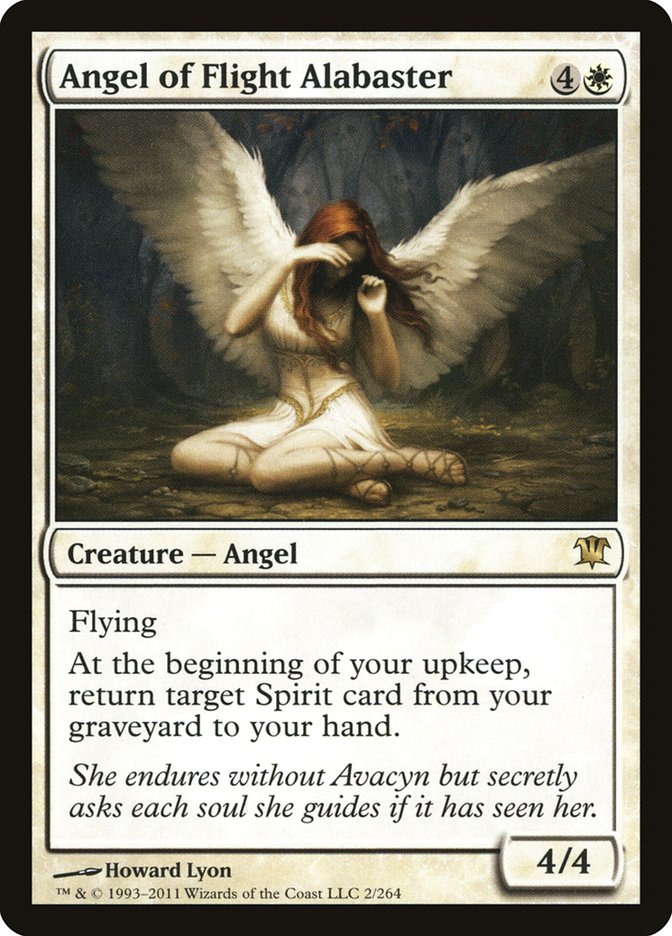 Angel of Flight Alabaster [Innistrad] | Good Games Modbury