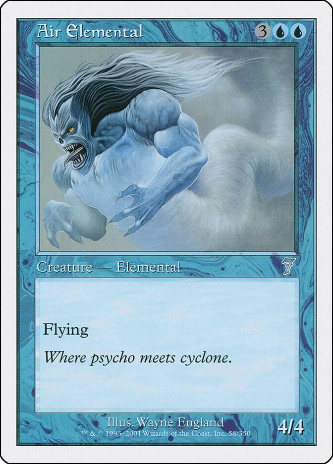 Air Elemental 58/350 (7th Edition)  | Good Games Modbury