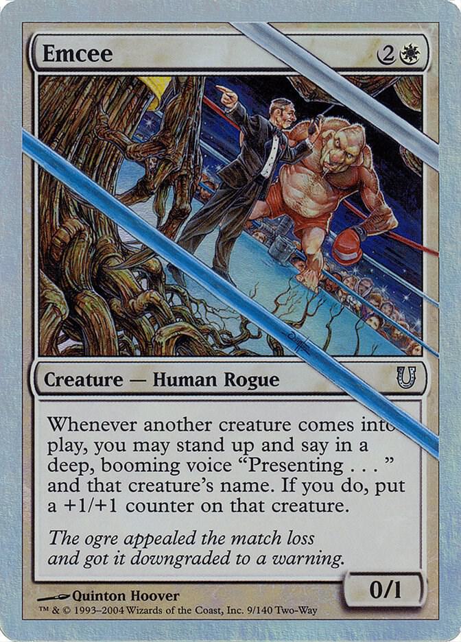 Emcee 9★/140 (Unhinged)  - Foil | Good Games Modbury