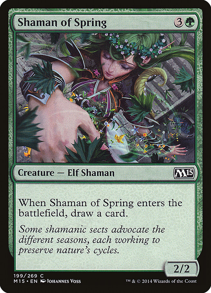 Shaman of Spring [Magic 2015] | Good Games Modbury