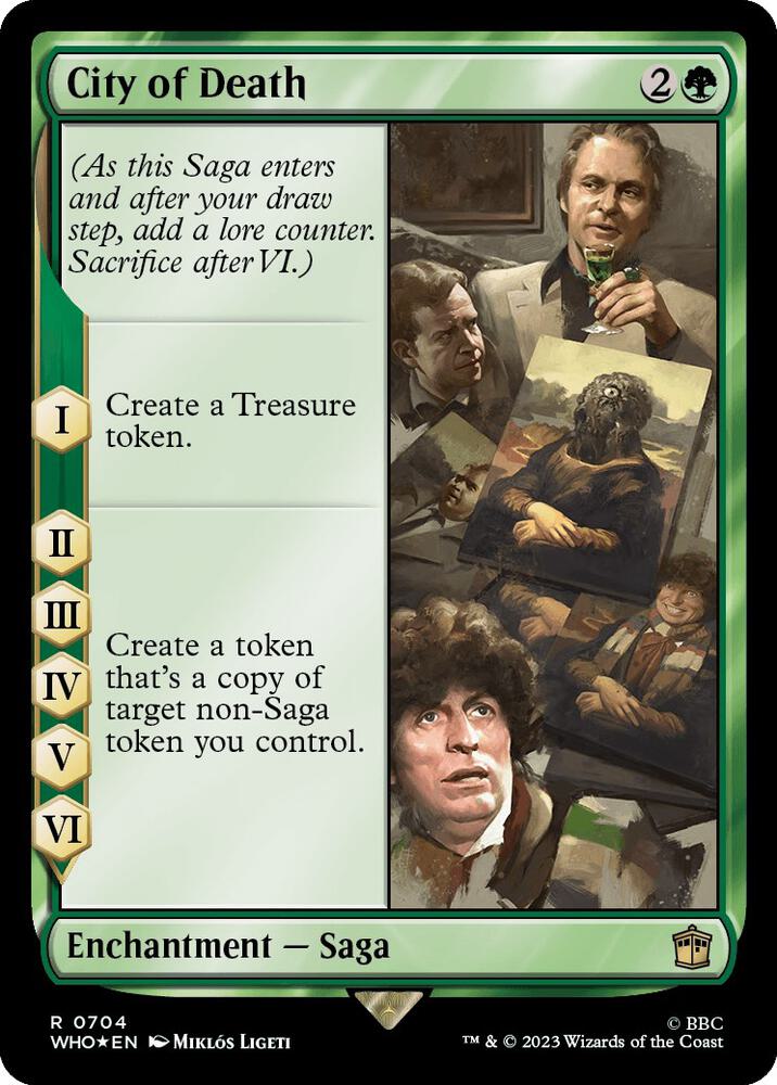 City of Death 704/331 (Universes Beyond: Doctor Who)  - Surge Foil | Good Games Modbury