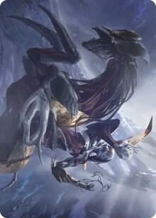 Ria Ivor Bane of Bladehold Art Card 53 (Art Series: Phyrexia: All Will Be One)  | Good Games Modbury