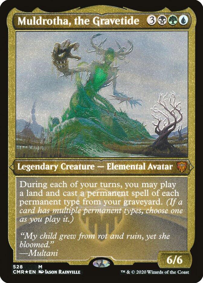 Muldrotha the Gravetide Foil Etched 528 (Commander Legends)  - Foil | Good Games Modbury