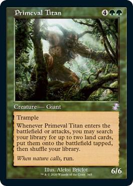 Primeval Titan 365/289 (Time Spiral: Remastered)  | Good Games Modbury