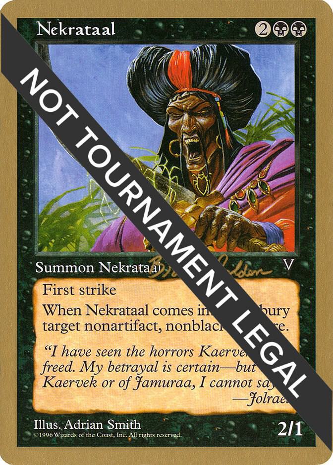 Nekrataal 1998 Brian Selden VIS bs66/117 (World Championship Decks)  | Good Games Modbury