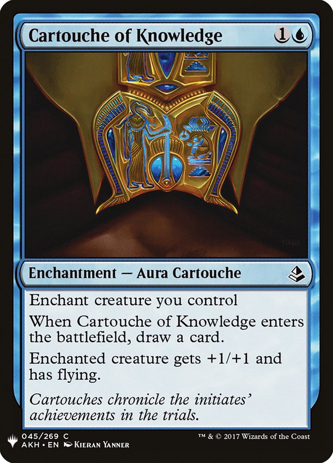 Cartouche of Knowledge [Mystery Booster] | Good Games Modbury