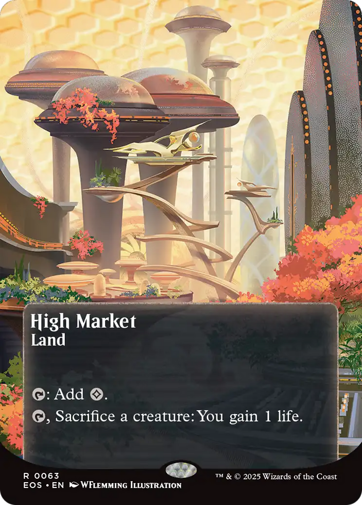 High Market (0063) (Borderless) [Edge of Eternities: Stellar Sights] | Good Games Modbury