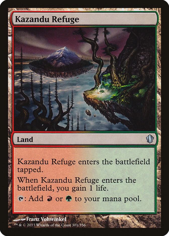 Kazandu Refuge 301/356 (Commander 2013)  | Good Games Modbury