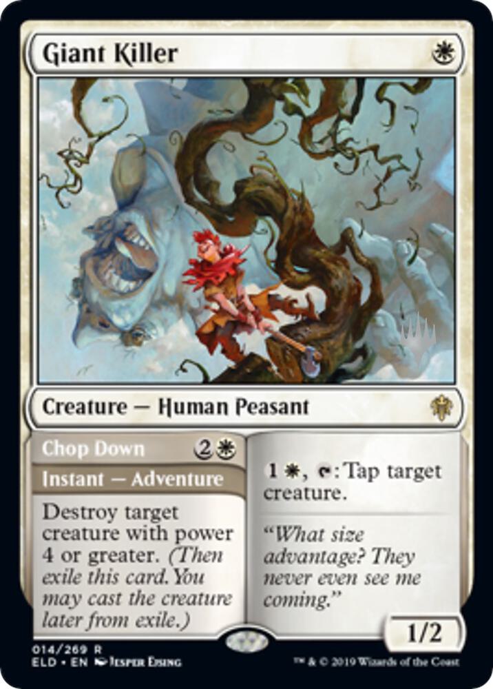 Giant Killer 14 (Promo Pack: Throne of Eldraine)  - Foil | Good Games Modbury