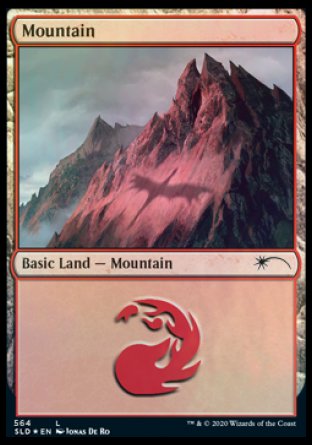 Mountain (Dragons) (564) [Secret Lair Drop Promos] | Good Games Modbury