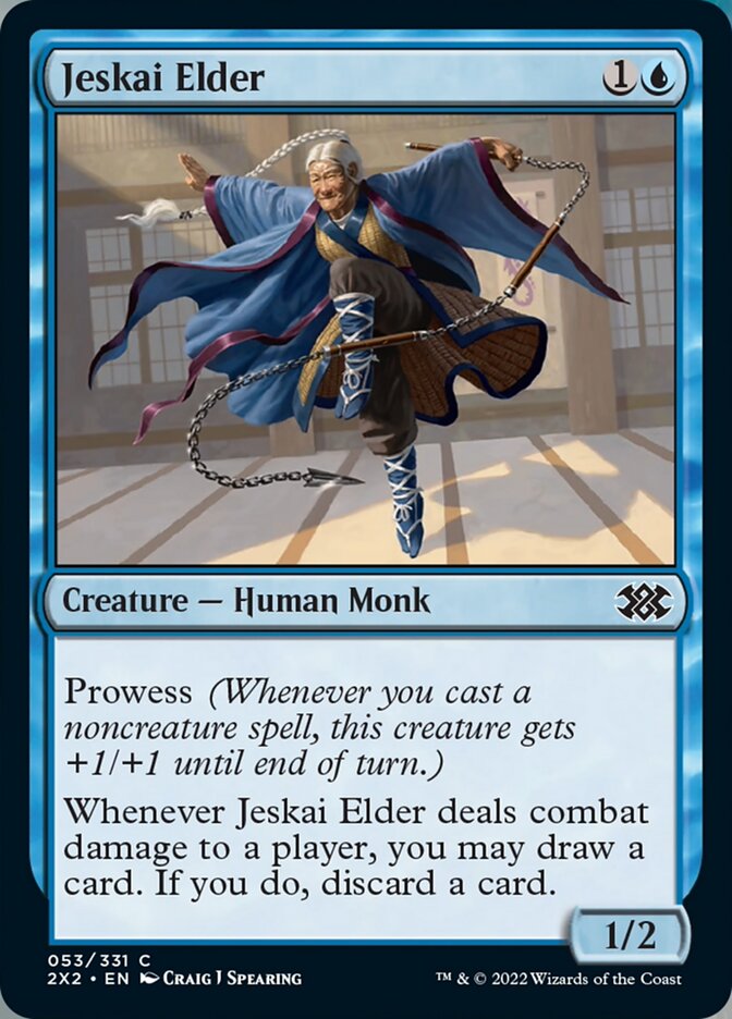 Jeskai Elder [Double Masters 2022] | Good Games Modbury