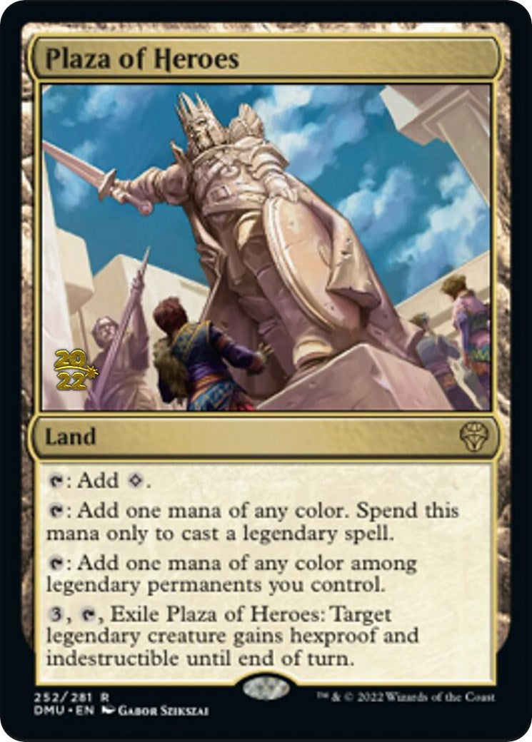 Plaza of Heroes [Dominaria United Prerelease Promos] | Good Games Modbury