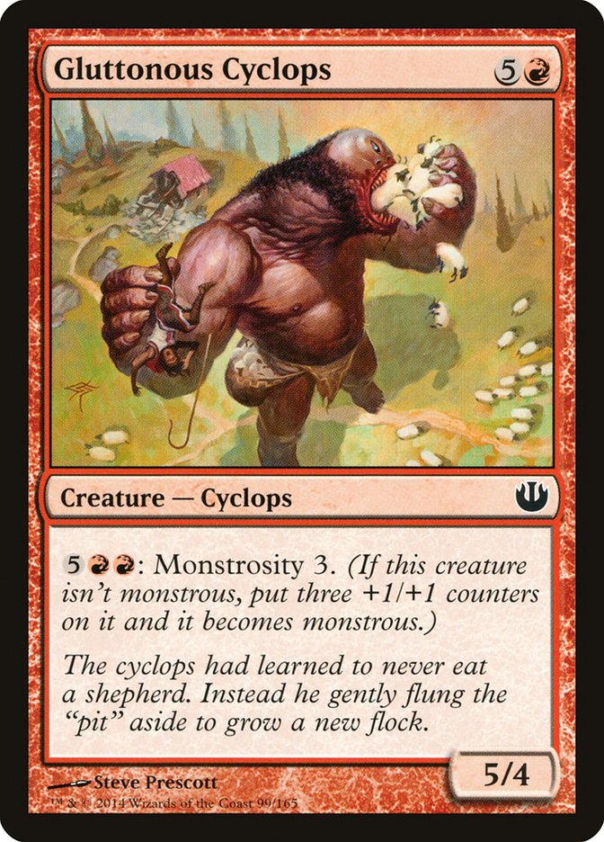 Gluttonous Cyclops 99/165 (Journey Into Nyx)  | Good Games Modbury