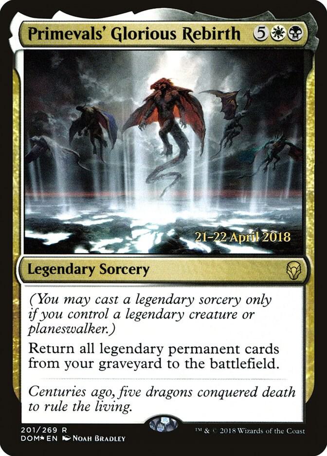 Primevals Glorious Rebirth 201s/118 (Prerelease Cards)  - Foil | Good Games Modbury
