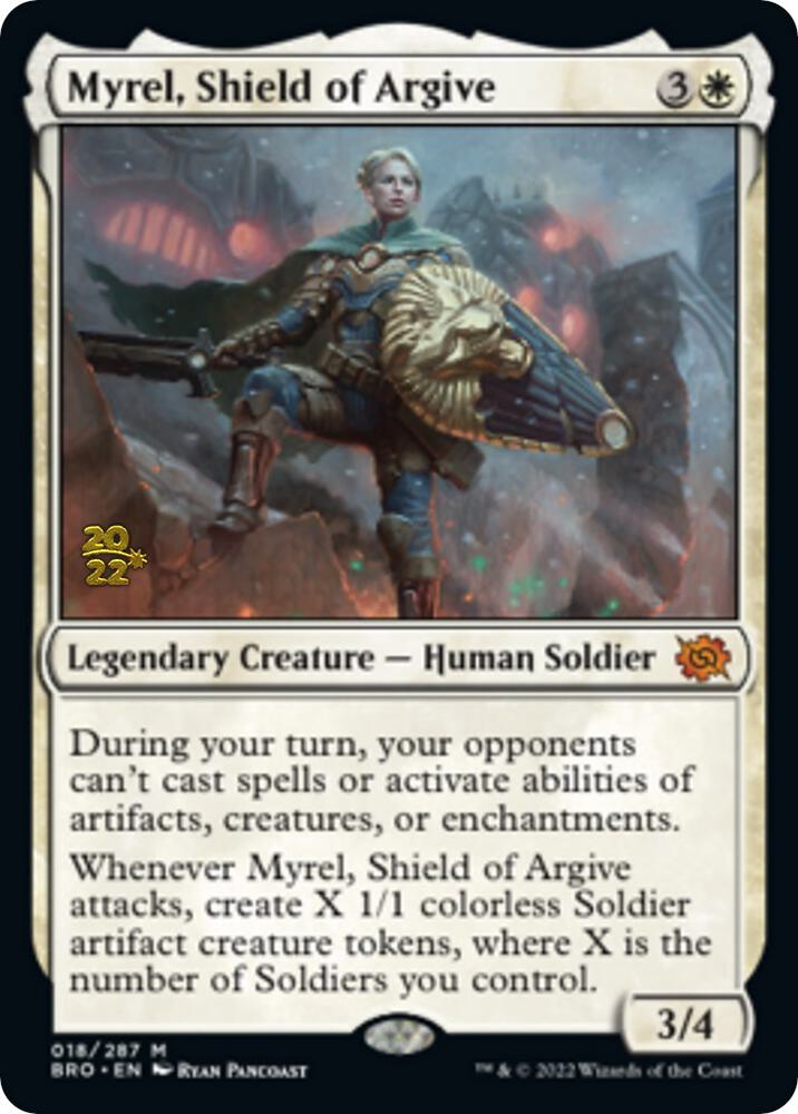 Myrel Shield of Argive 18s/169 (Prerelease Cards)  - Foil | Good Games Modbury