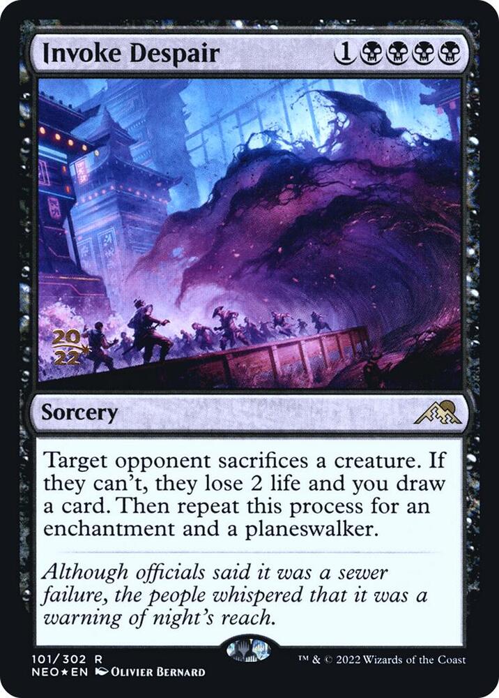 Invoke Despair 101s/157 (Prerelease Cards)  - Foil | Good Games Modbury