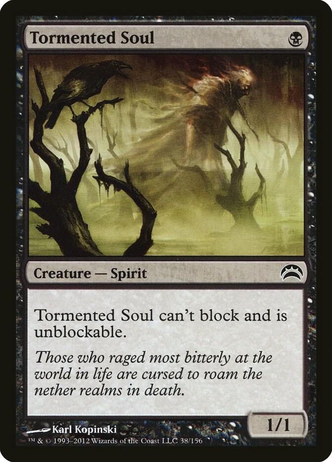 Tormented Soul 38/156 (Planechase 2012)  | Good Games Modbury