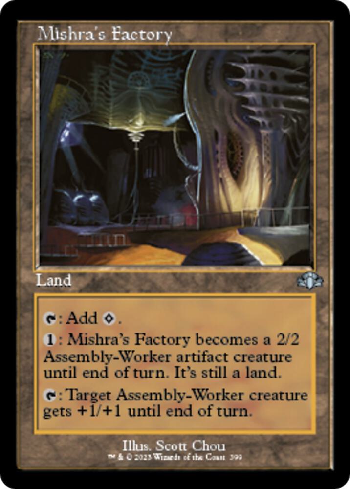 Mishras Factory Retro Frame 399 (Dominaria Remastered)  | Good Games Modbury