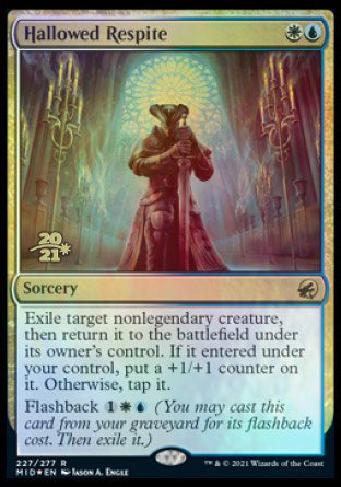 Hallowed Respite [Innistrad: Midnight Hunt Prerelease Promos] | Good Games Modbury