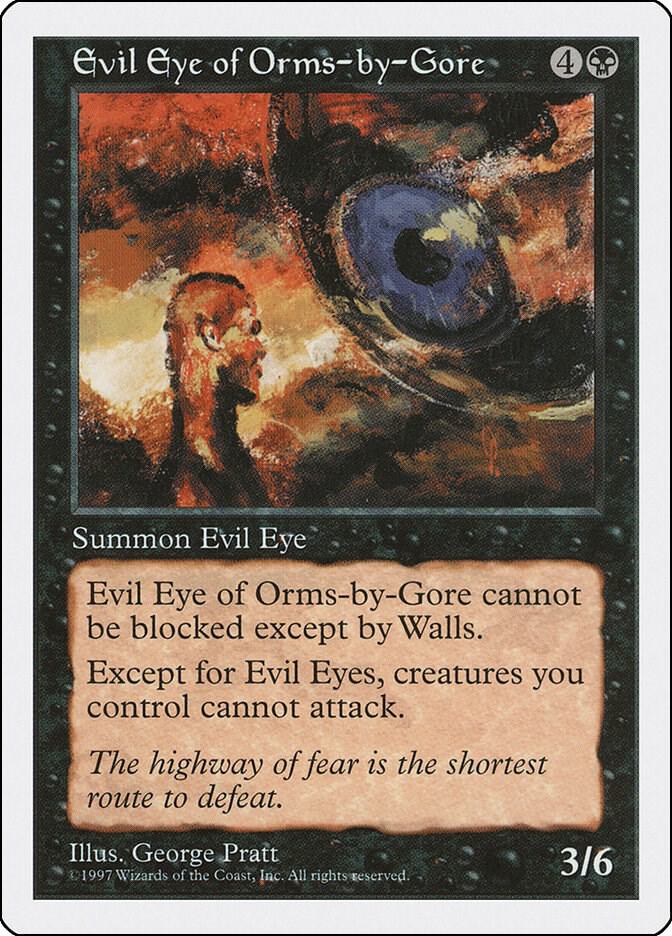 Evil Eye of Orms-by-Gore 159/455 (Fifth Edition)  | Good Games Modbury