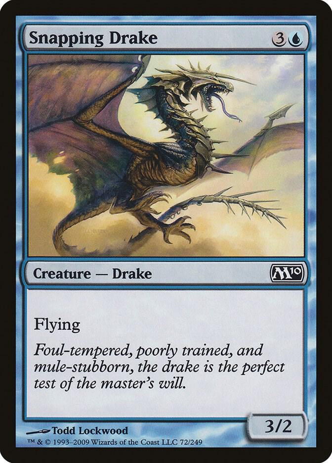 Snapping Drake 72/249 (Magic 2010 (M10))  | Good Games Modbury