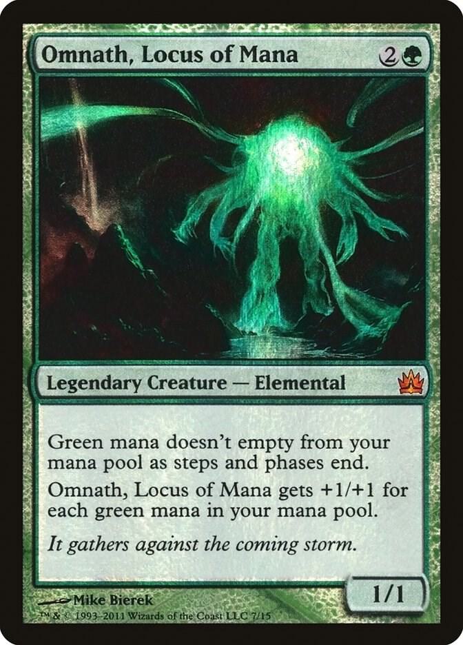 Omnath, Locus of Mana 7/15 (From the Vault: Legends)  - Foil | Good Games Modbury