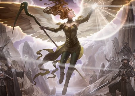 Sigarda's Splendor Art Card [Innistrad: Midnight Hunt Art Series] | Good Games Modbury