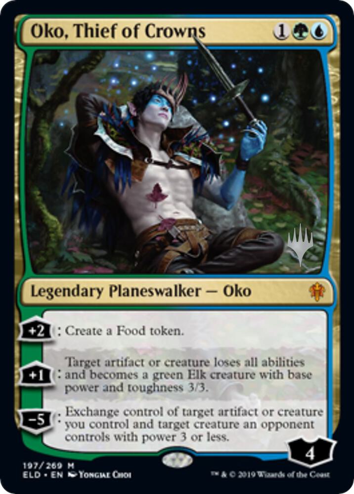 Oko Thief of Crowns 197 (Promo Pack: Throne of Eldraine)  | Good Games Modbury