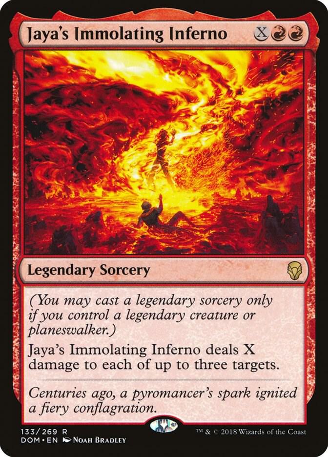 Jaya's Immolating Inferno 133 (Dominaria)  | Good Games Modbury