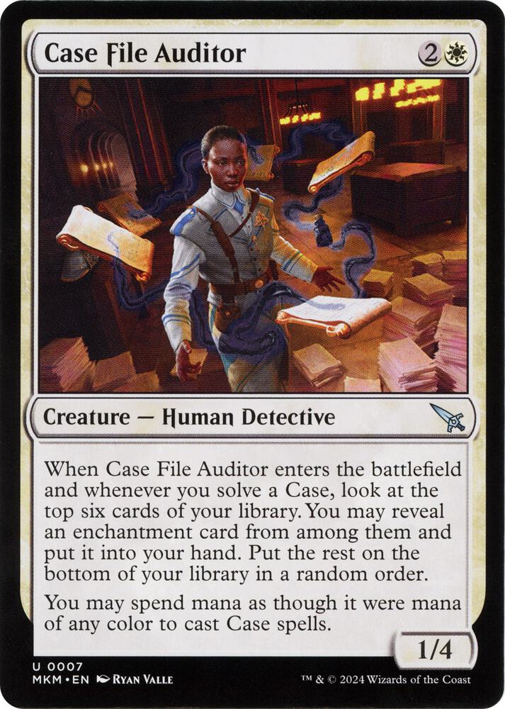 Case File Auditor b 7†/286 (Murders at Karlov Manor)  - Foil | Good Games Modbury