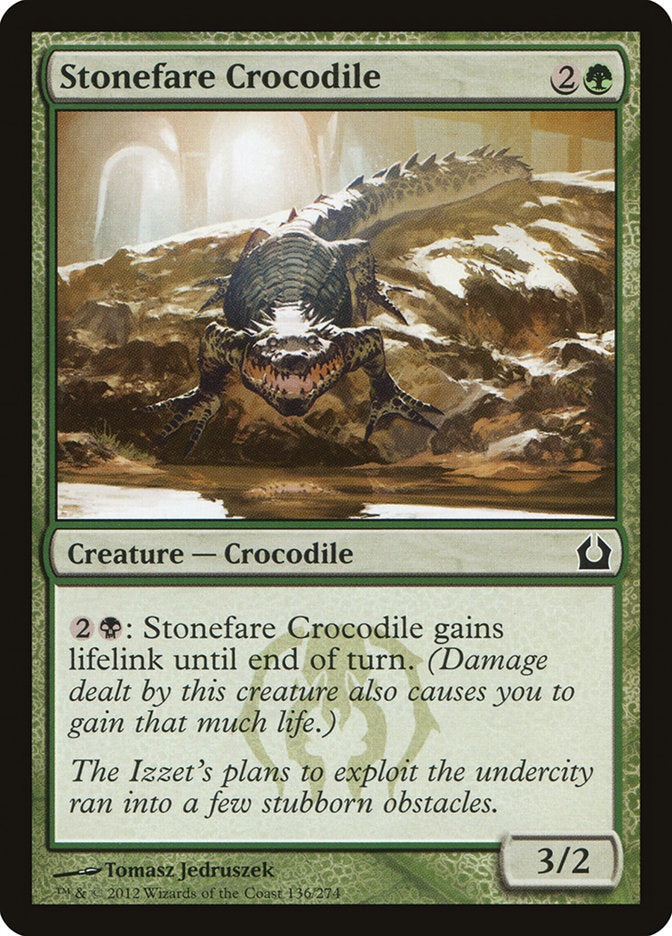 Stonefare Crocodile [Return to Ravnica] | Good Games Modbury