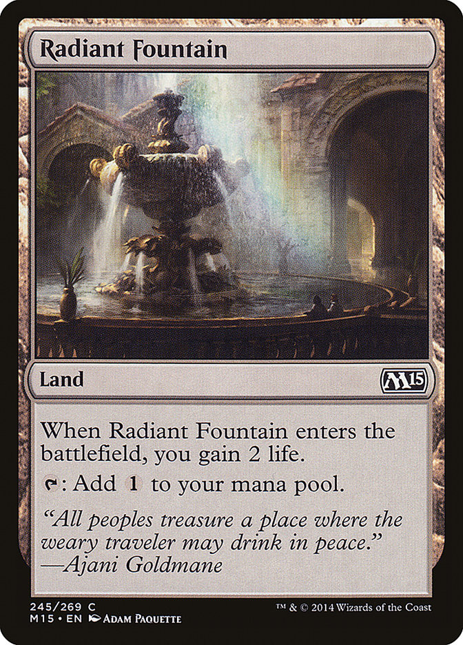 Radiant Fountain [Magic 2015] | Good Games Modbury