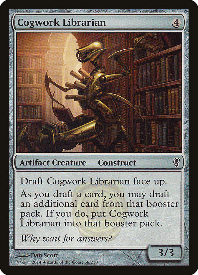 Cogwork Librarian 58/210 (Conspiracy)  | Good Games Modbury