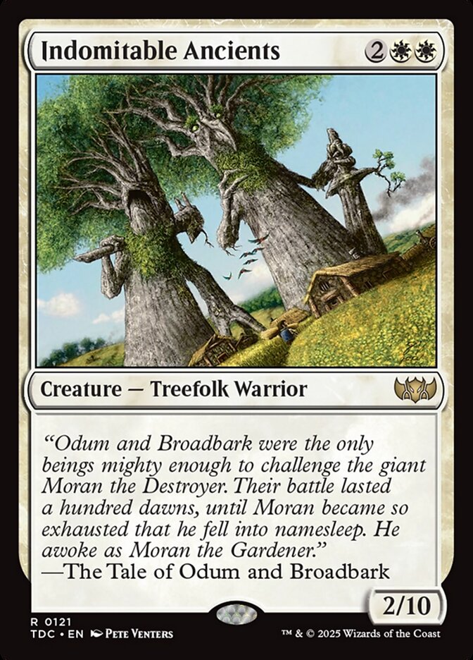 Indomitable Ancients 121/413 (Commander: Tarkir: Dragonstorm)  | Good Games Modbury