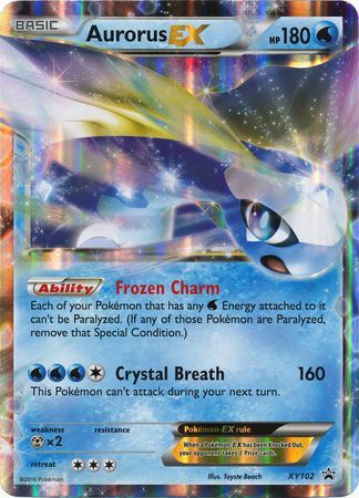 Aurorus EX (XY102) (Jumbo Card) [XY: Black Star Promos] | Good Games Modbury