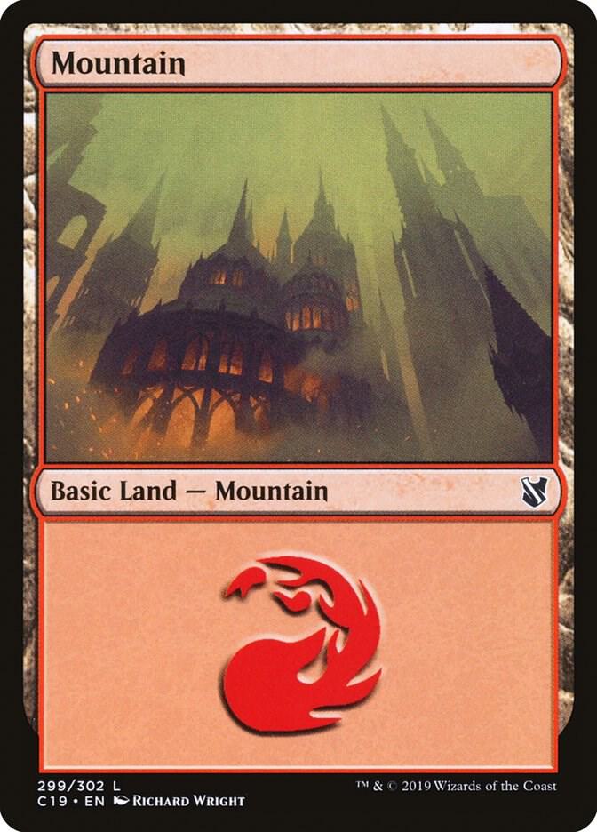 Mountain 299/302 (Commander 2019)  | Good Games Modbury