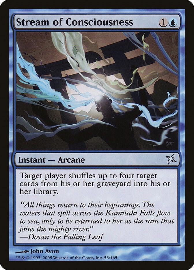 Stream of Consciousness 53/165 (Betrayers of Kamigawa)  - Foil | Good Games Modbury