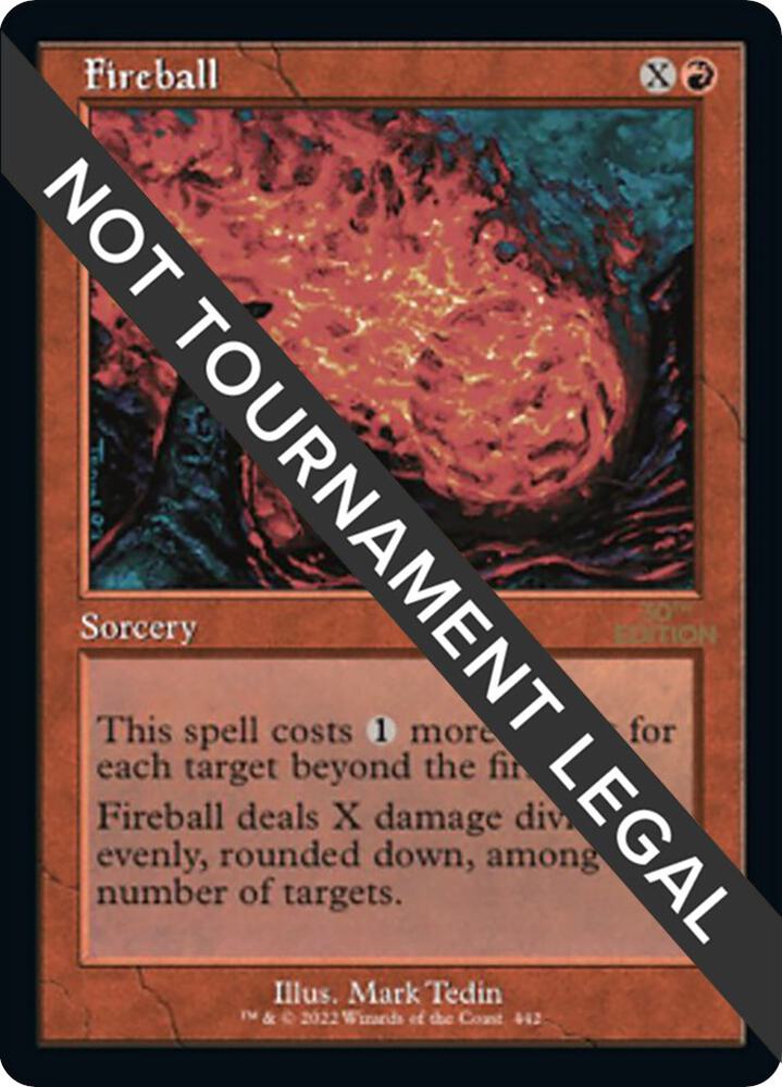 Fireball Retro Frame 442/594 (30th Anniversary Edition)  | Good Games Modbury