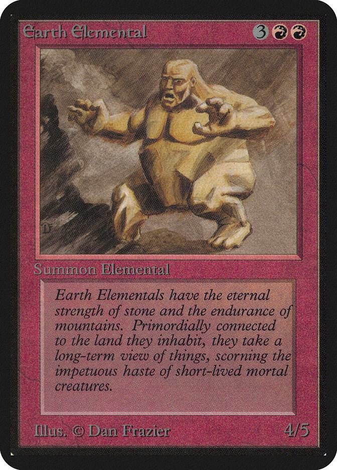 Earth Elemental 144/295 (Alpha Edition)  | Good Games Modbury