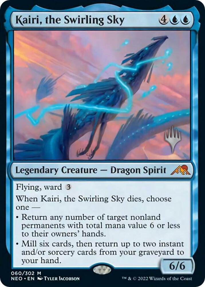 Kairi the Swirling Sky 60 (Promo Pack: Kamigawa: Neon Dynasty)  - Foil | Good Games Modbury