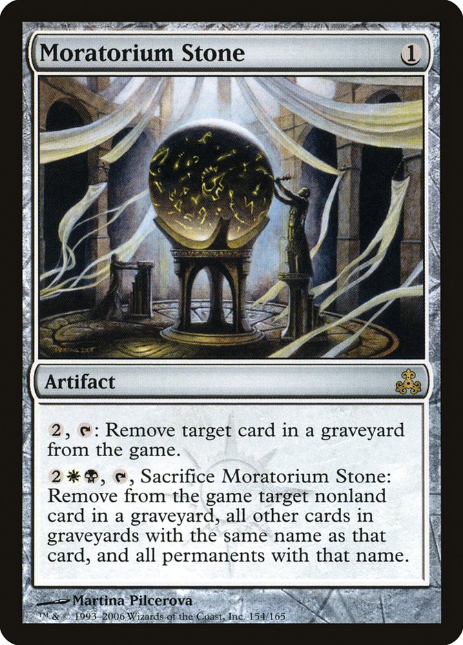 Moratorium Stone 154/165 (Guildpact)  | Good Games Modbury